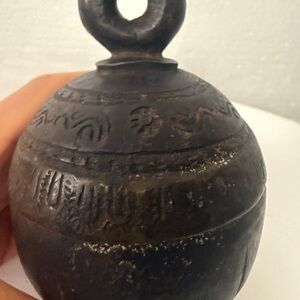 Antique Burmese Bronze Elephant Bell. Known Locally as a Chu.